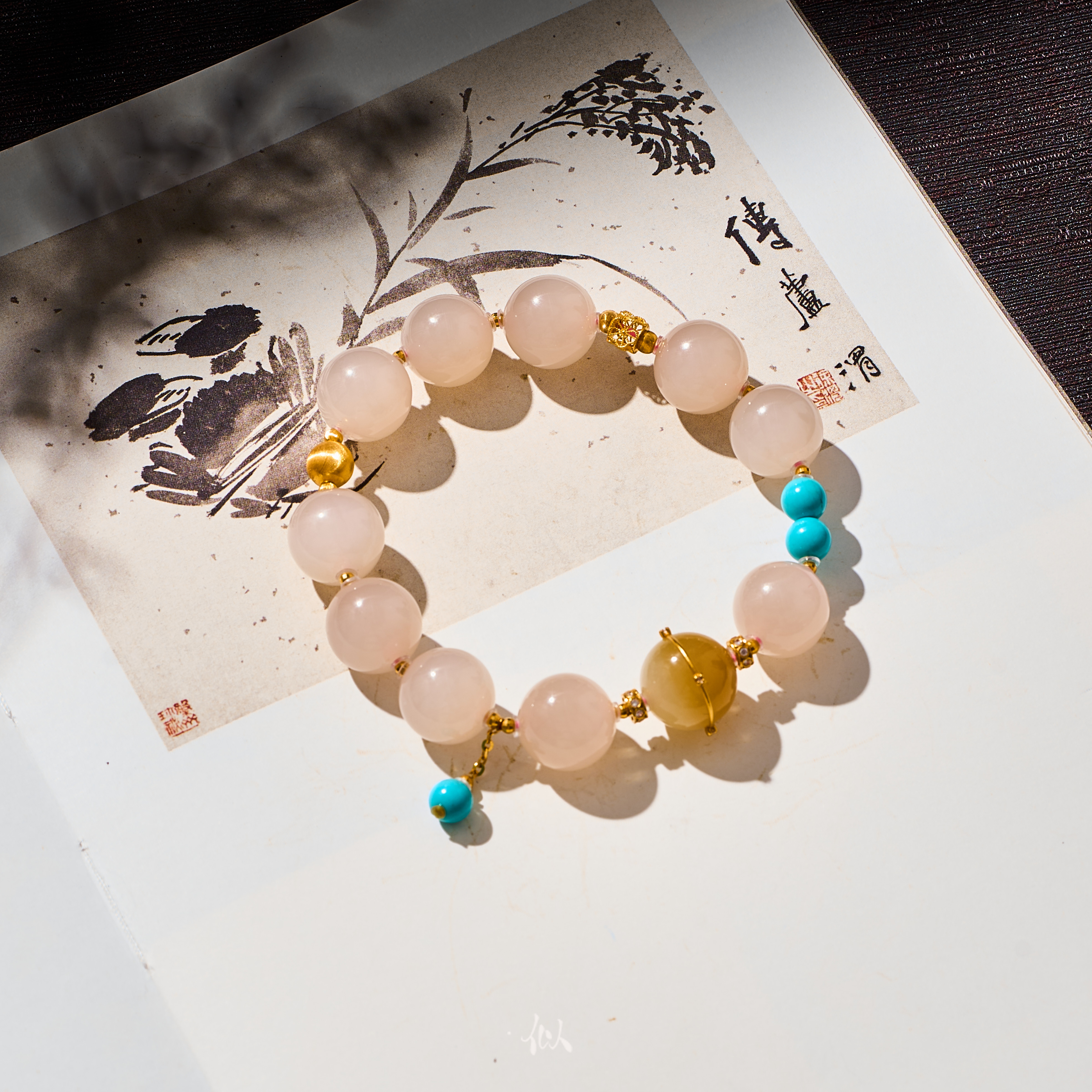 【依絮】·似梓珠宝· 18K藕粉手串  XYGD371087-G