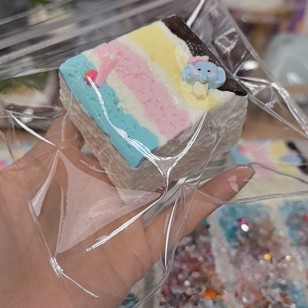 硅胶乳膏马卡龙方吐司170g