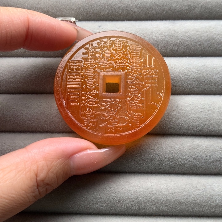 玛瑙/玉髓颈饰未镶嵌孙*平