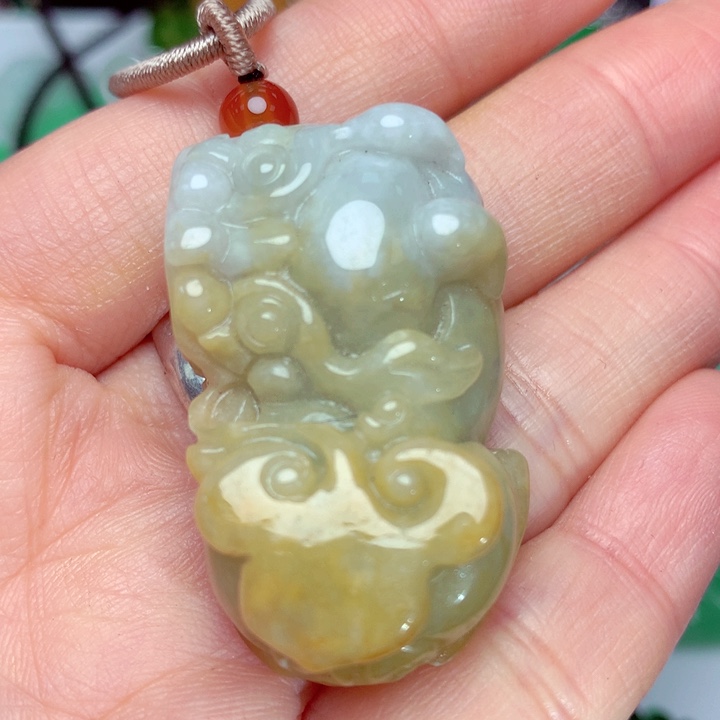 翡翠吊坠(不含链)未镶嵌