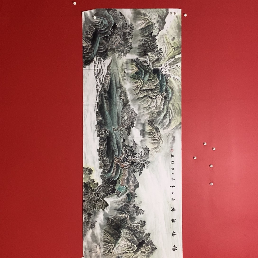 国画山水花鸟字画书画国画