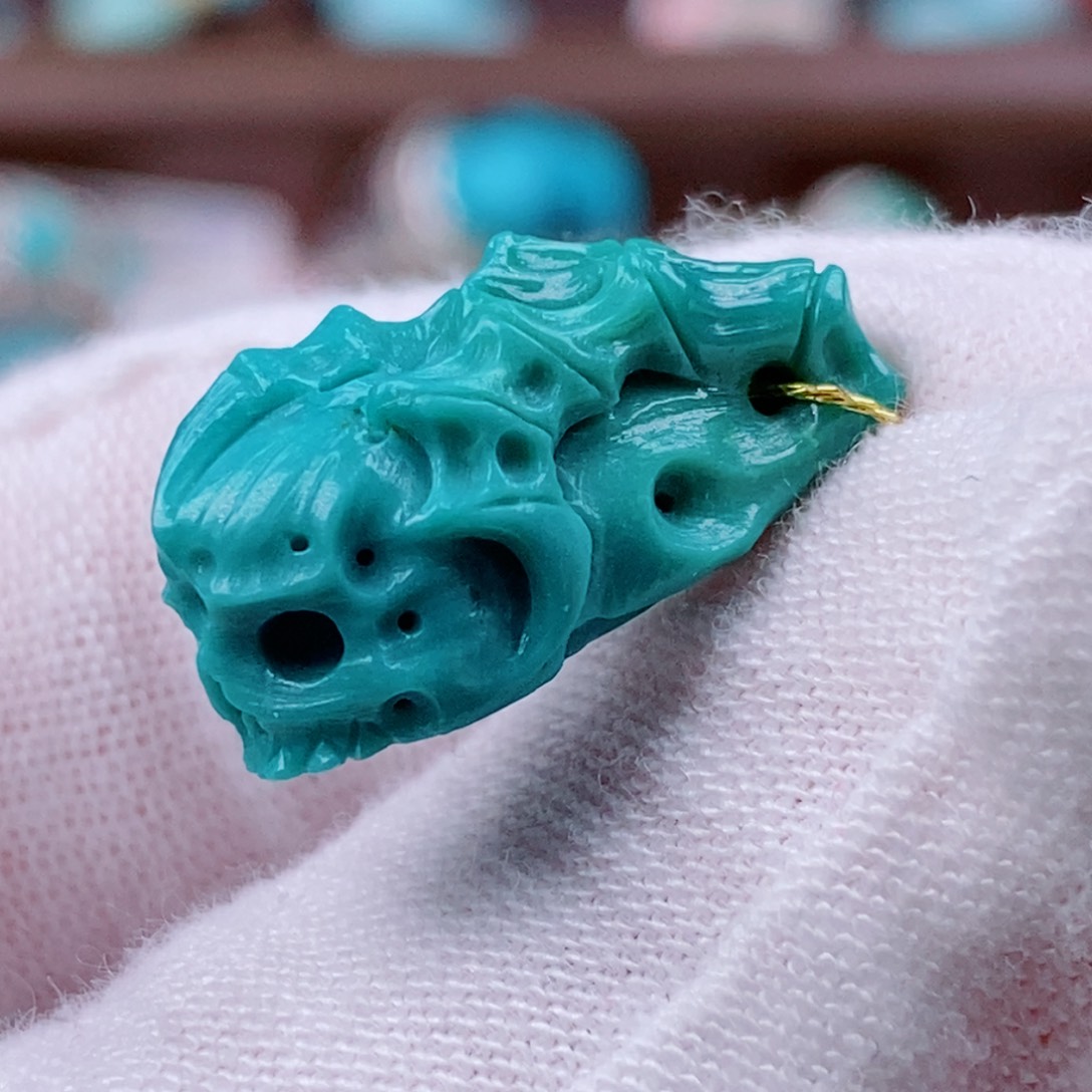 绿松石珠宝奇石未镶嵌