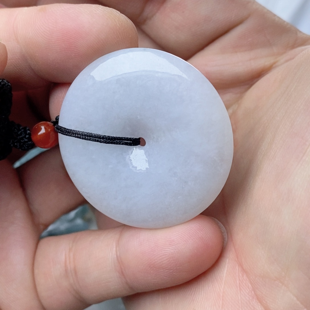 翡翠颈饰未镶嵌39.6✖️7.1