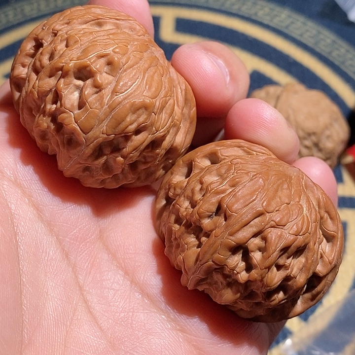 【闪购商品】文玩核桃吊坠丰**宝磨盘