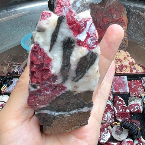 【闪购商品】天然辰砂天然原矿朱砂毛料