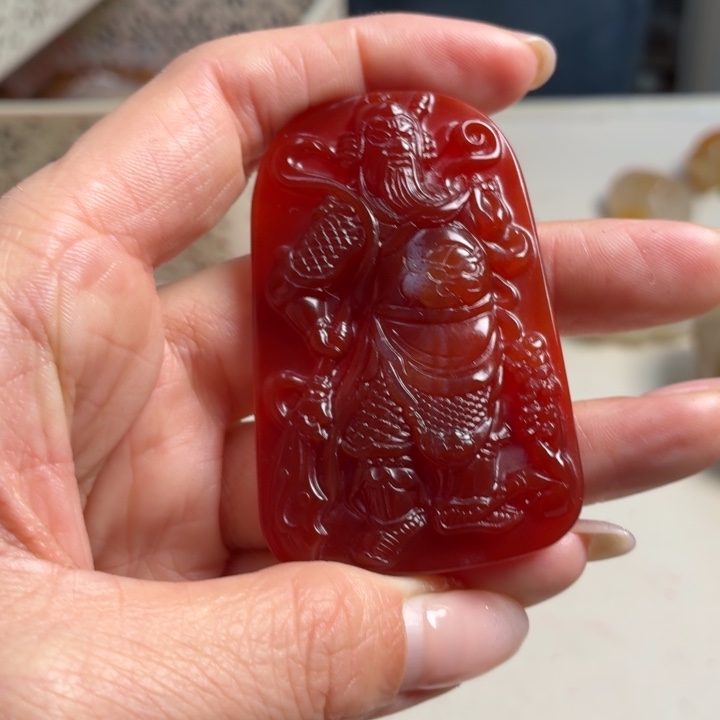 玛瑙/玉髓未镶嵌吊坠(不含链)