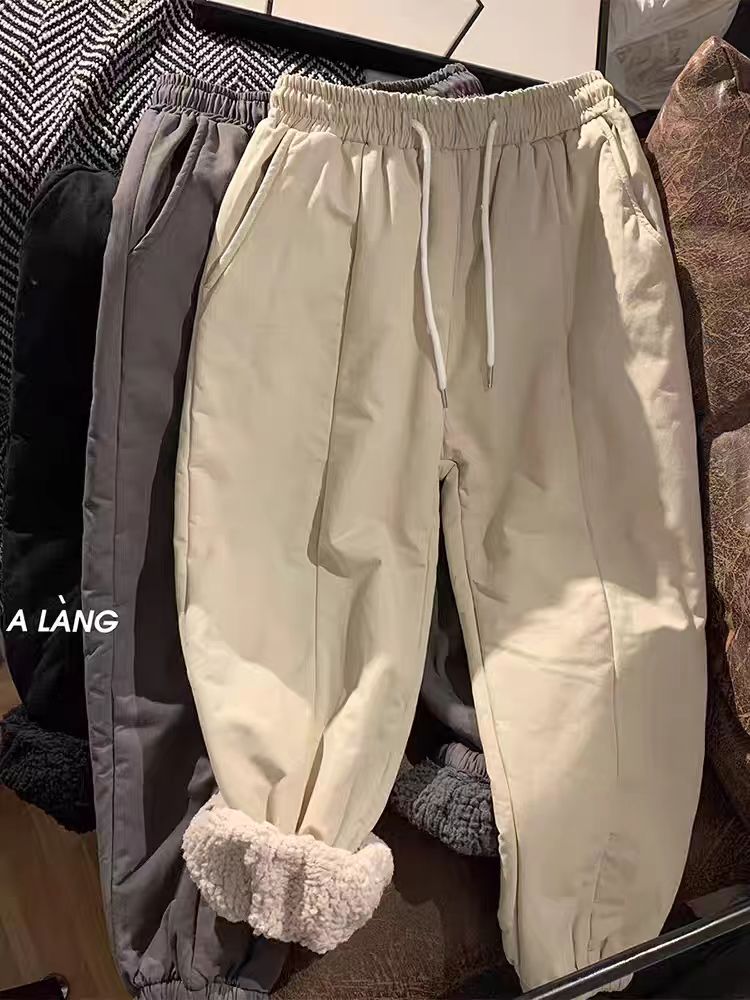 【锦衣】羊羔绒男女同款三防95棉长款加绒加厚