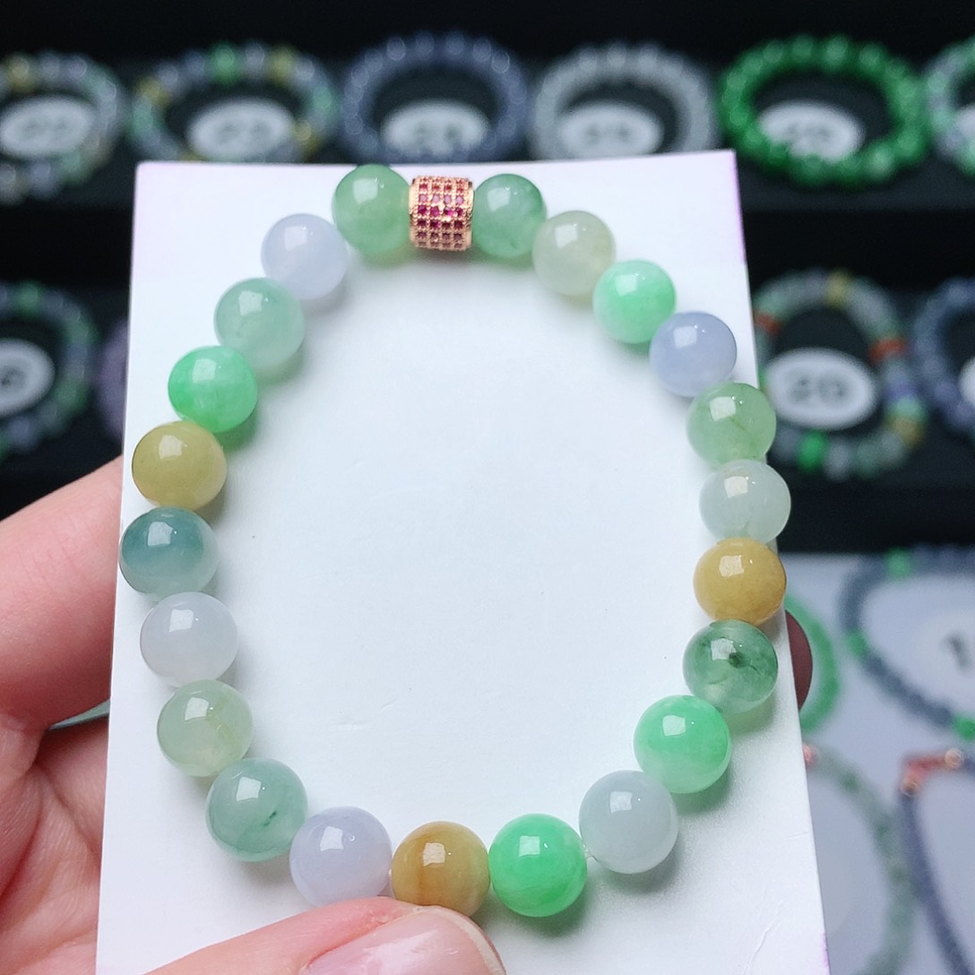 翡翠手链未镶嵌翡翠