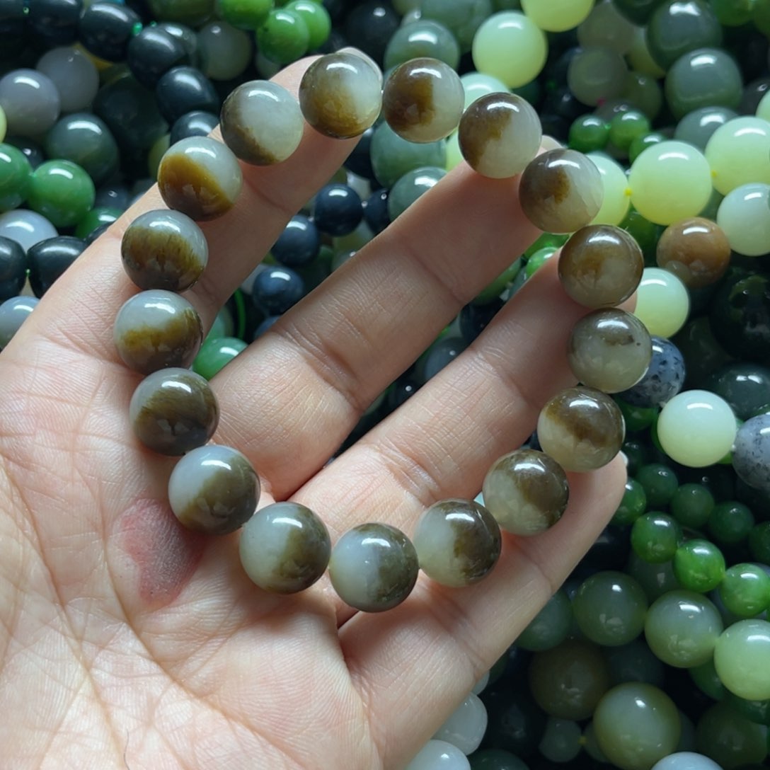 和田玉手链未镶嵌