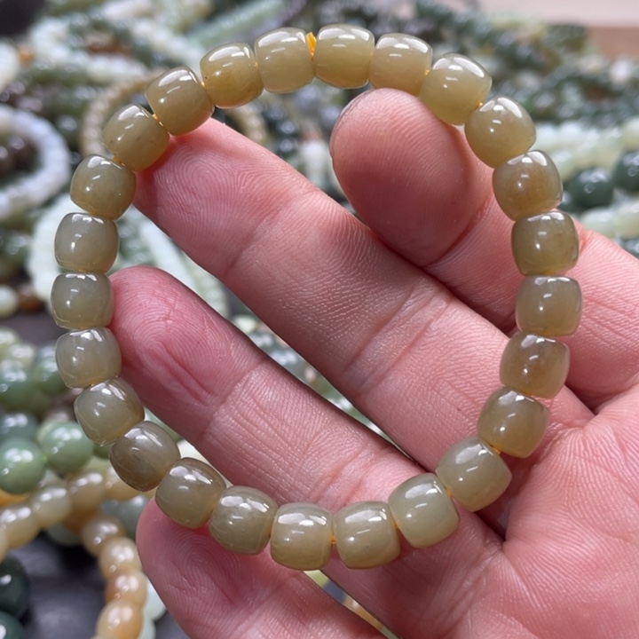 和田玉手链未镶嵌