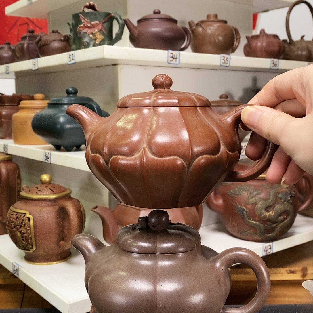 紫砂茶壶靓*全手工制作