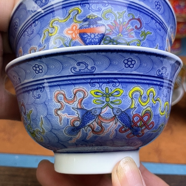 景德镇陶瓷藏式茶碗