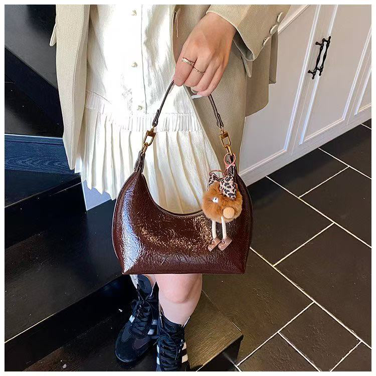 新品轻奢百搭高级感气质时尚斜挎女士包A54