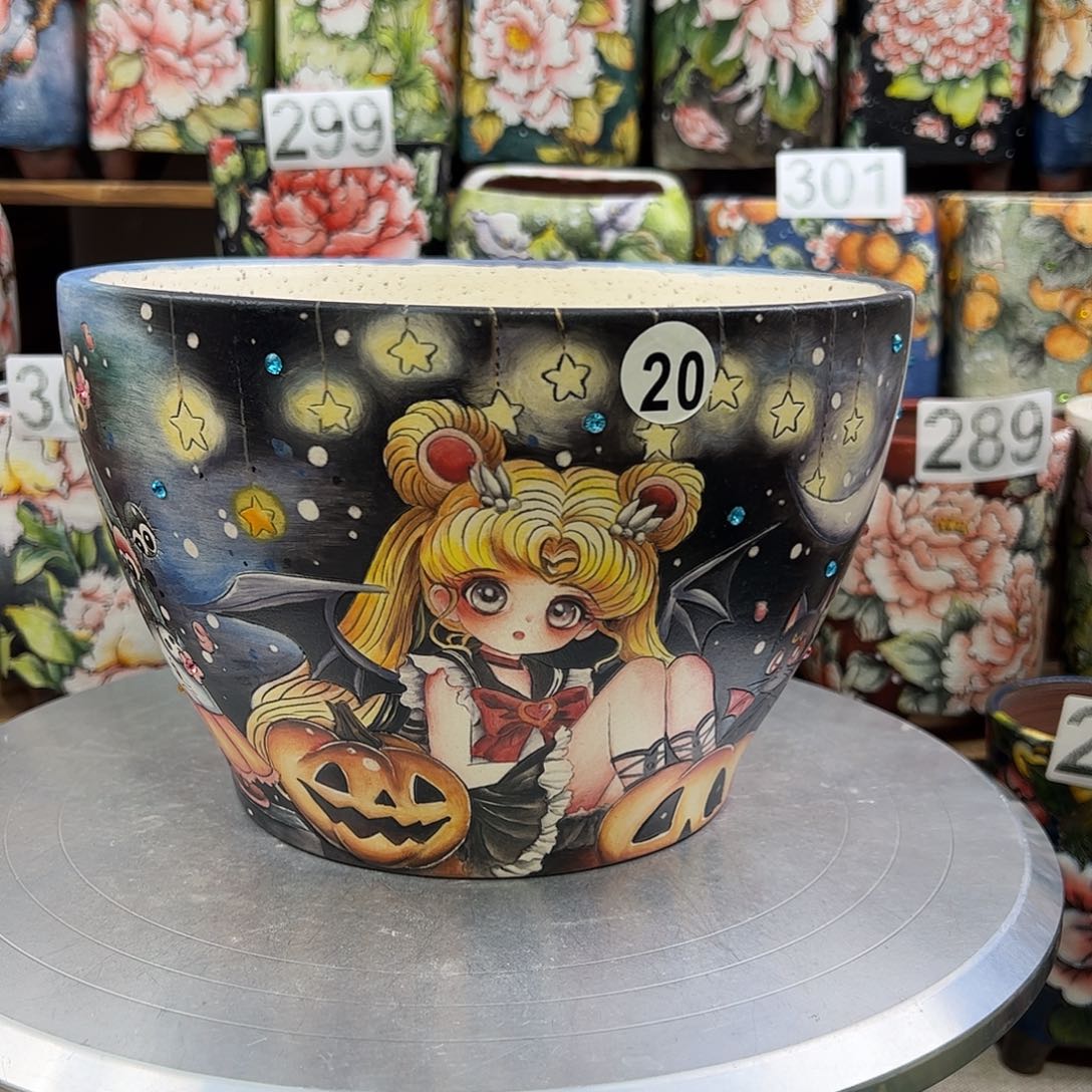 景德镇陶瓷花盆景德镇陶瓷花盆