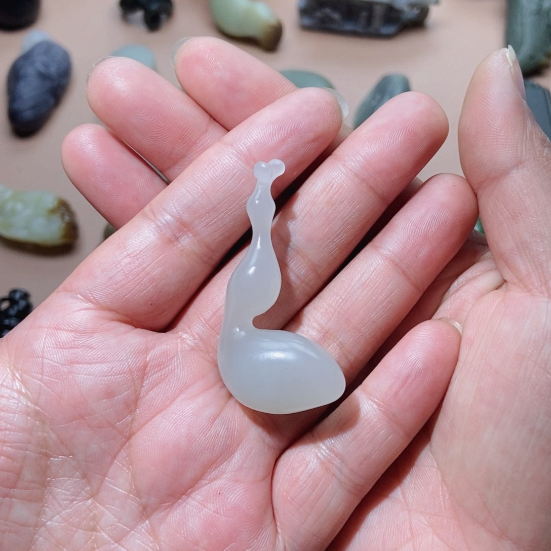 和田玉颈饰未镶嵌?**好定制