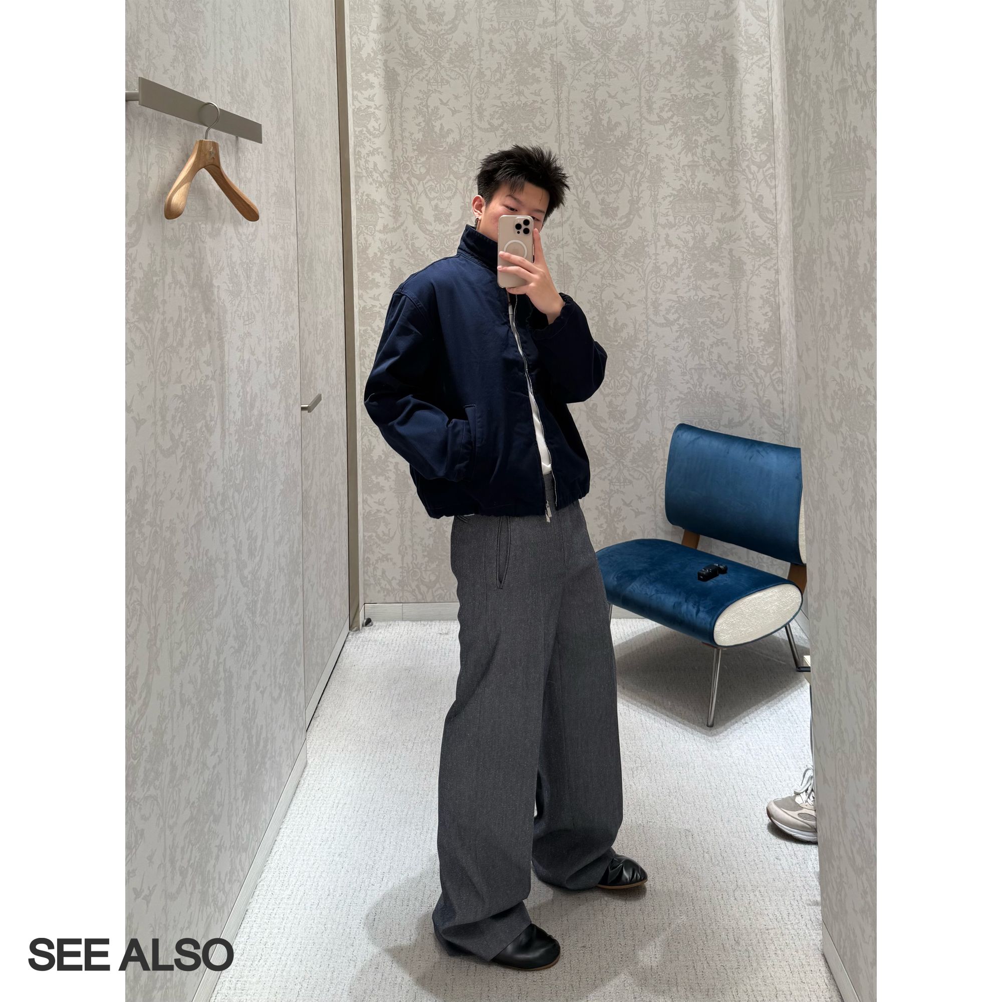 SEE ALSO 25ss 静奢少感丨Old Money廓形剪裁极简战袍夹克外套