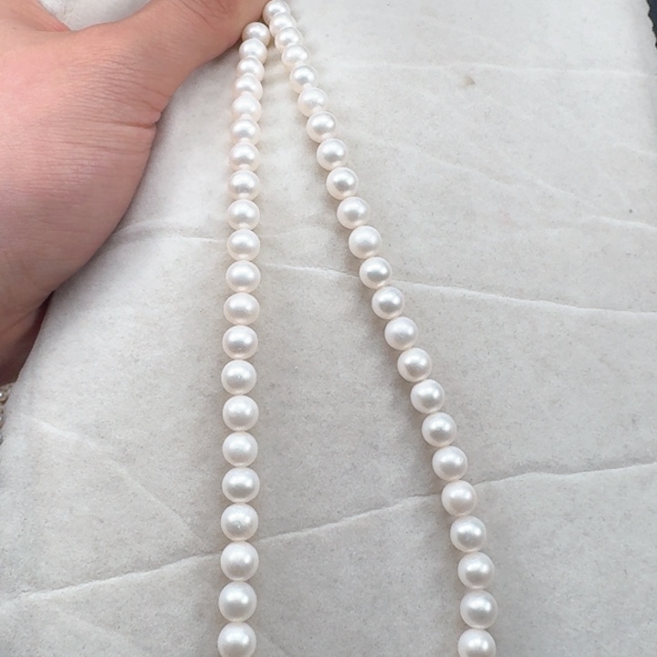 淡水珍珠项链未镶嵌
