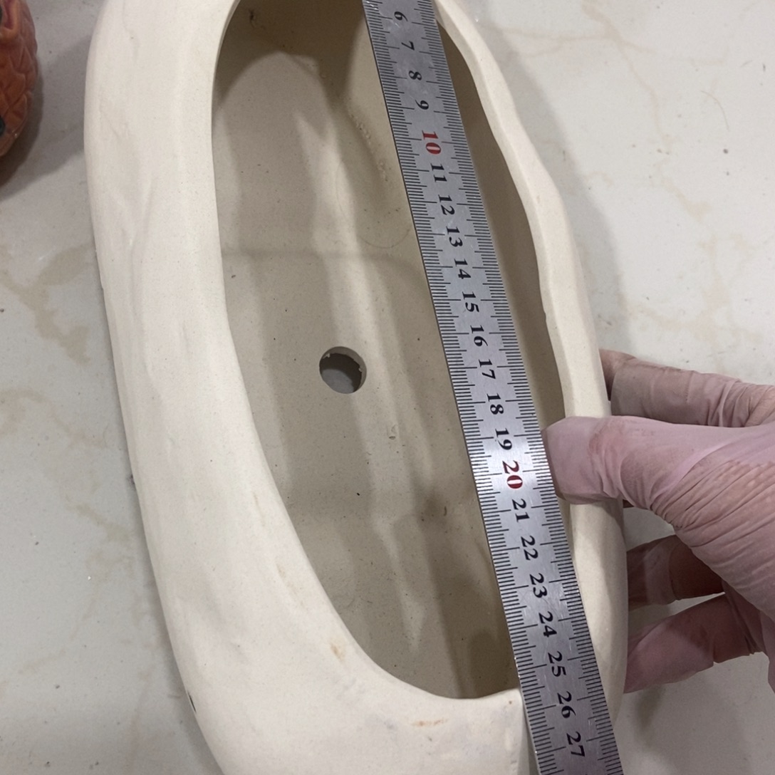 红陶高温陶瓷花盆