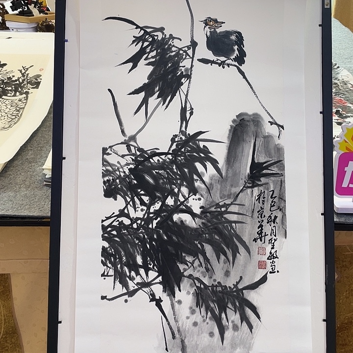 国画张圣敏先生纯手绘作品