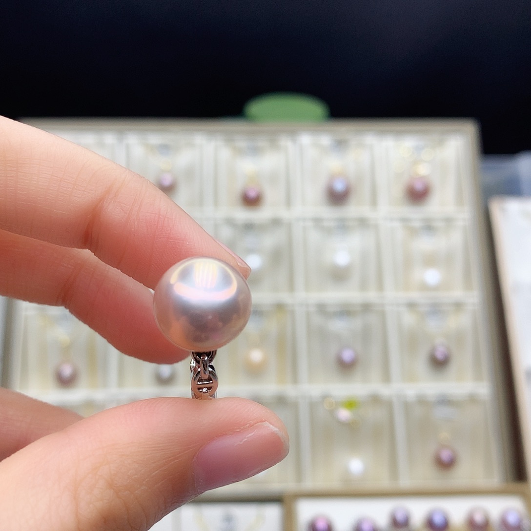 淡水珍珠颈饰合金