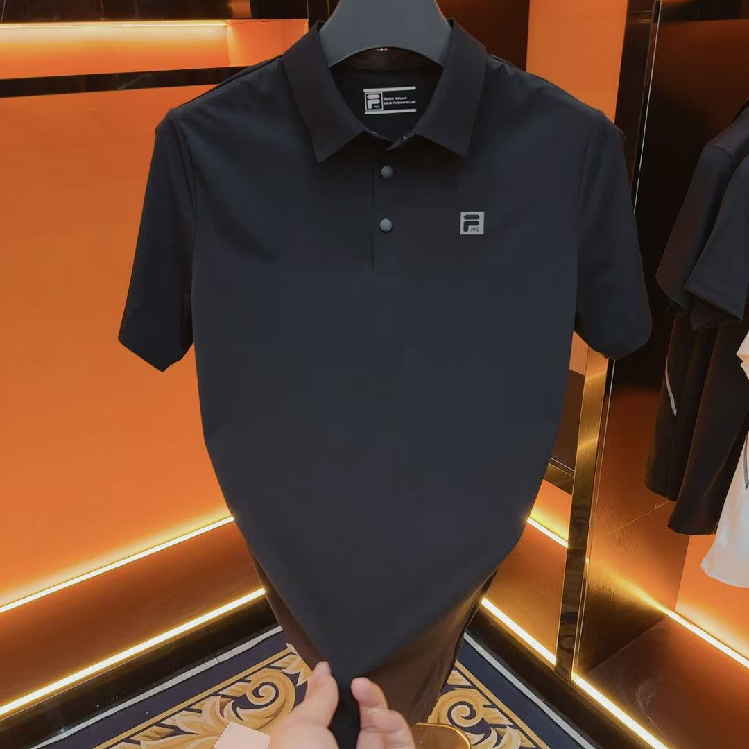 夏季新款男款透气休闲简约速干短袖百搭POLO衫