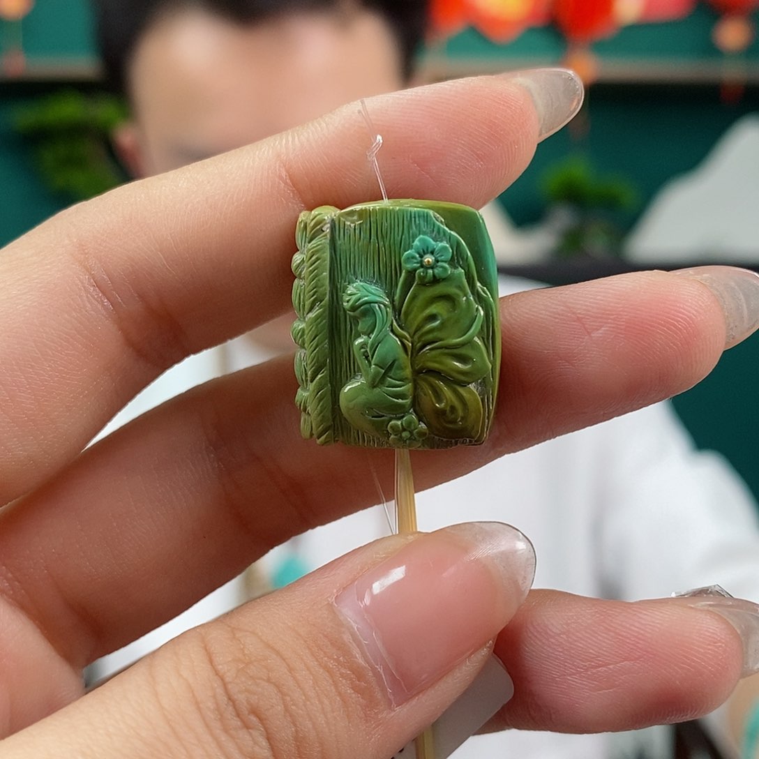 绿松石珠宝奇石未镶嵌