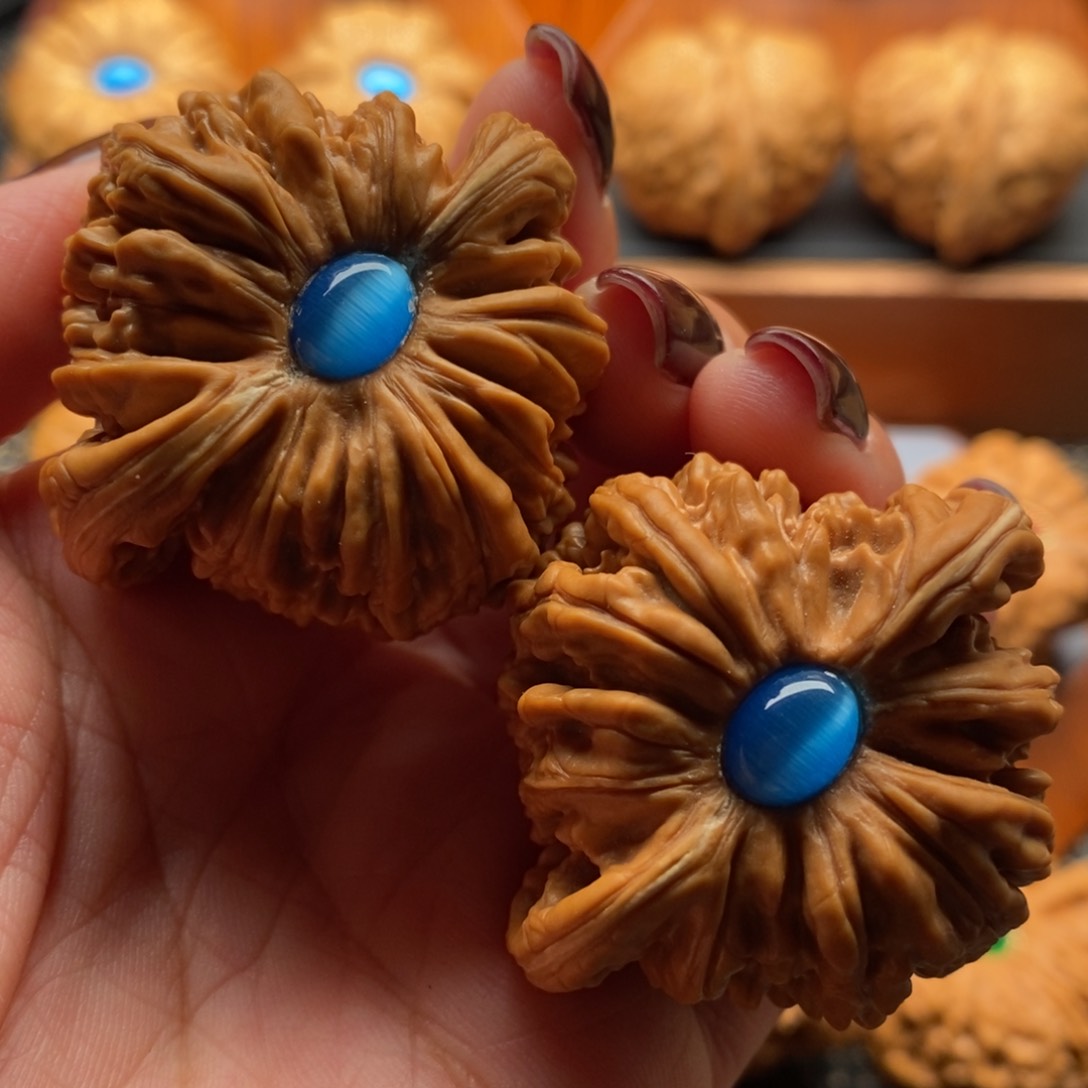 文玩核桃把件?篓子