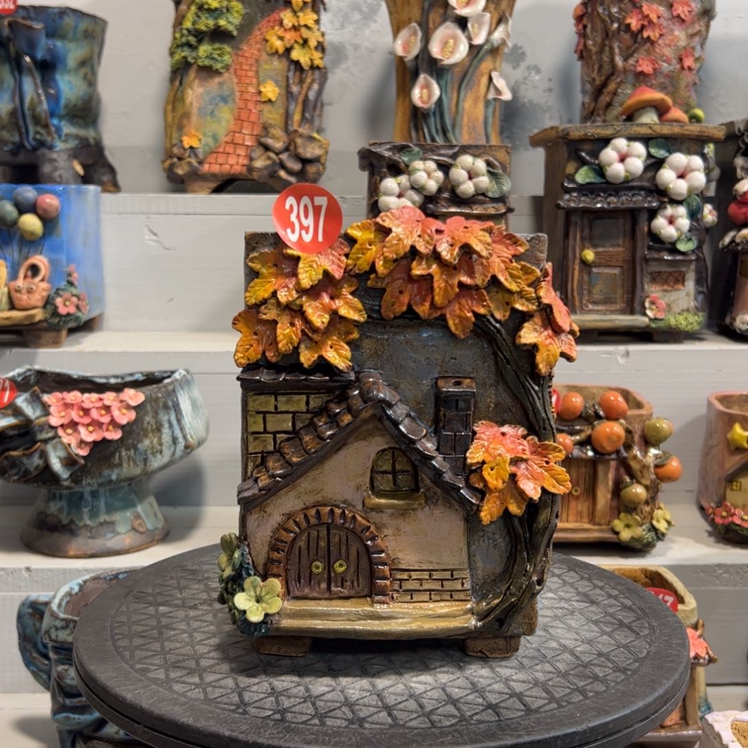 397 号陶然花器手工花盆