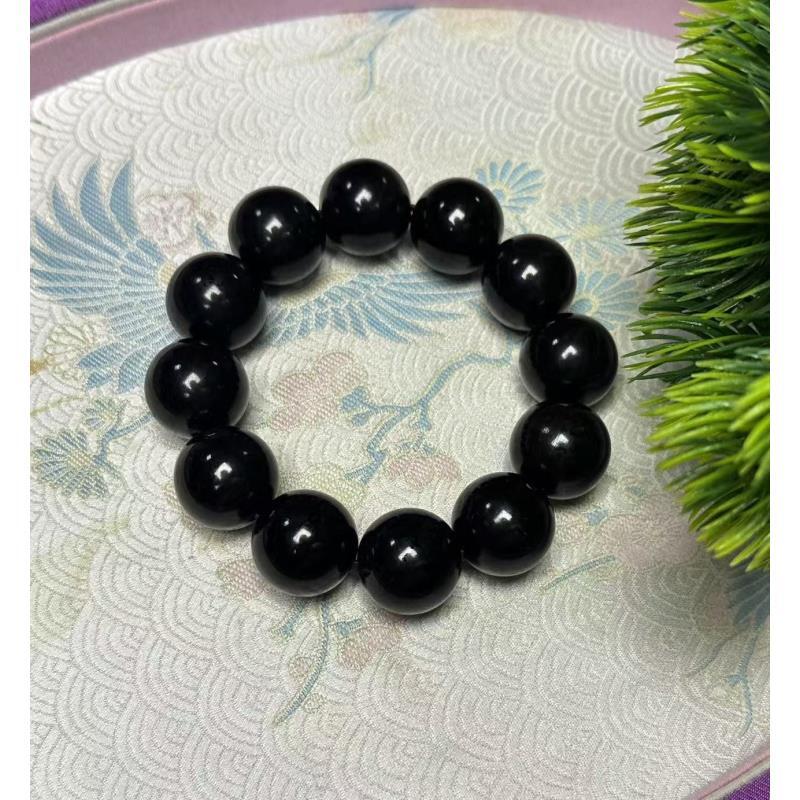 A114 大黑天龙髓手串 多样性发其一