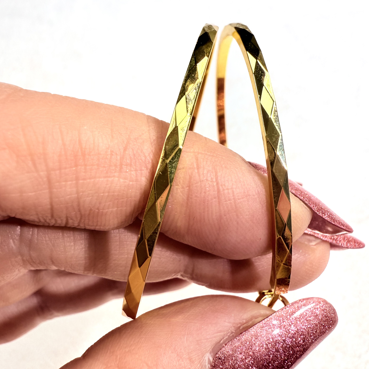 合金耳饰 新款时尚قۇم ئالتۇن يۇمىلاق ھالقا 