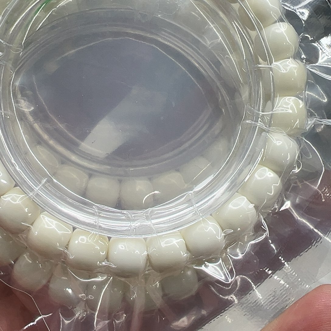 星月菩提手串98白菩提单圈0.9