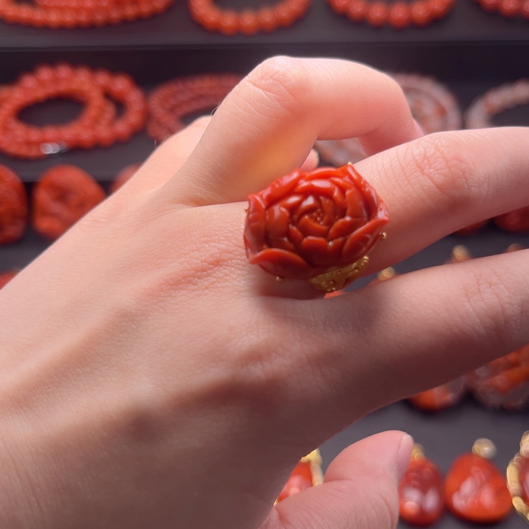 南红玛瑙南红银S925镶嵌