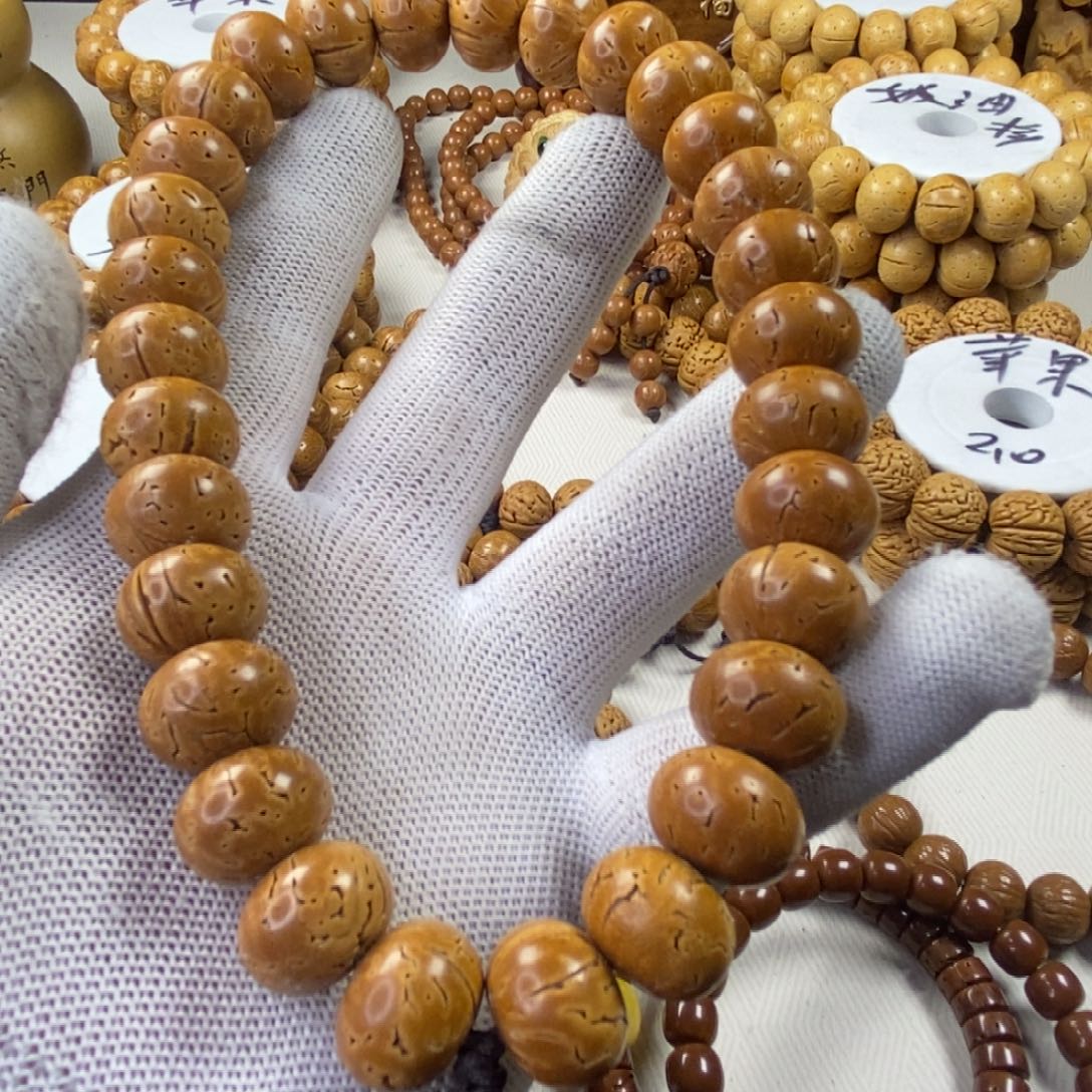 浅***凉桃核手串桃核手串制作