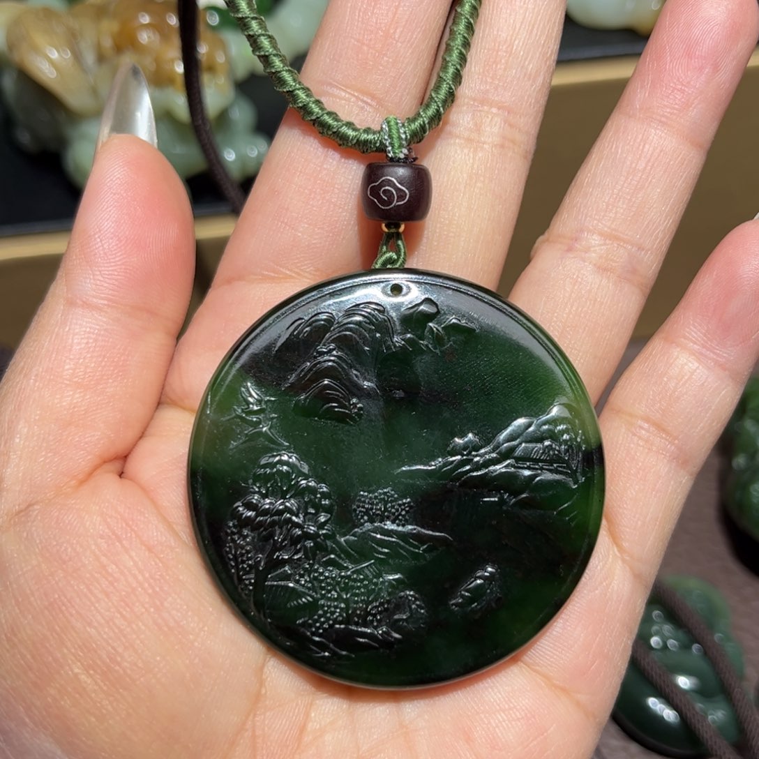 和田玉挂件未镶嵌