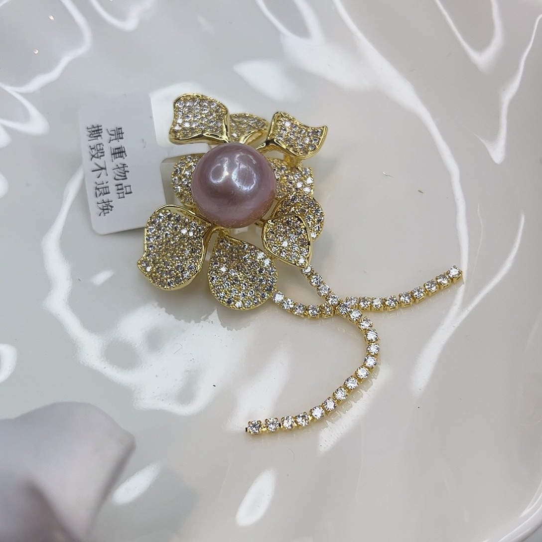 耳饰淡水珍珠合金