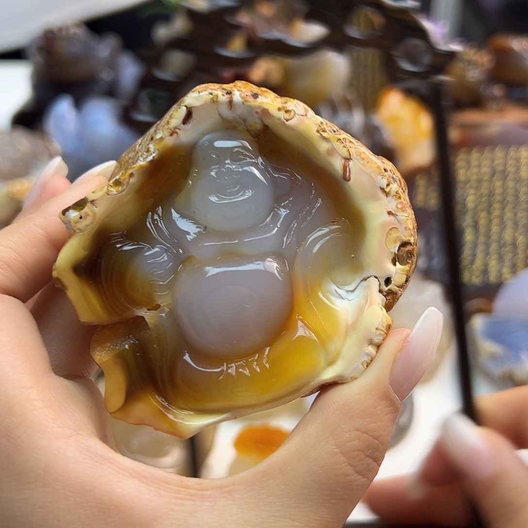 玛瑙/玉髓未镶嵌颈饰