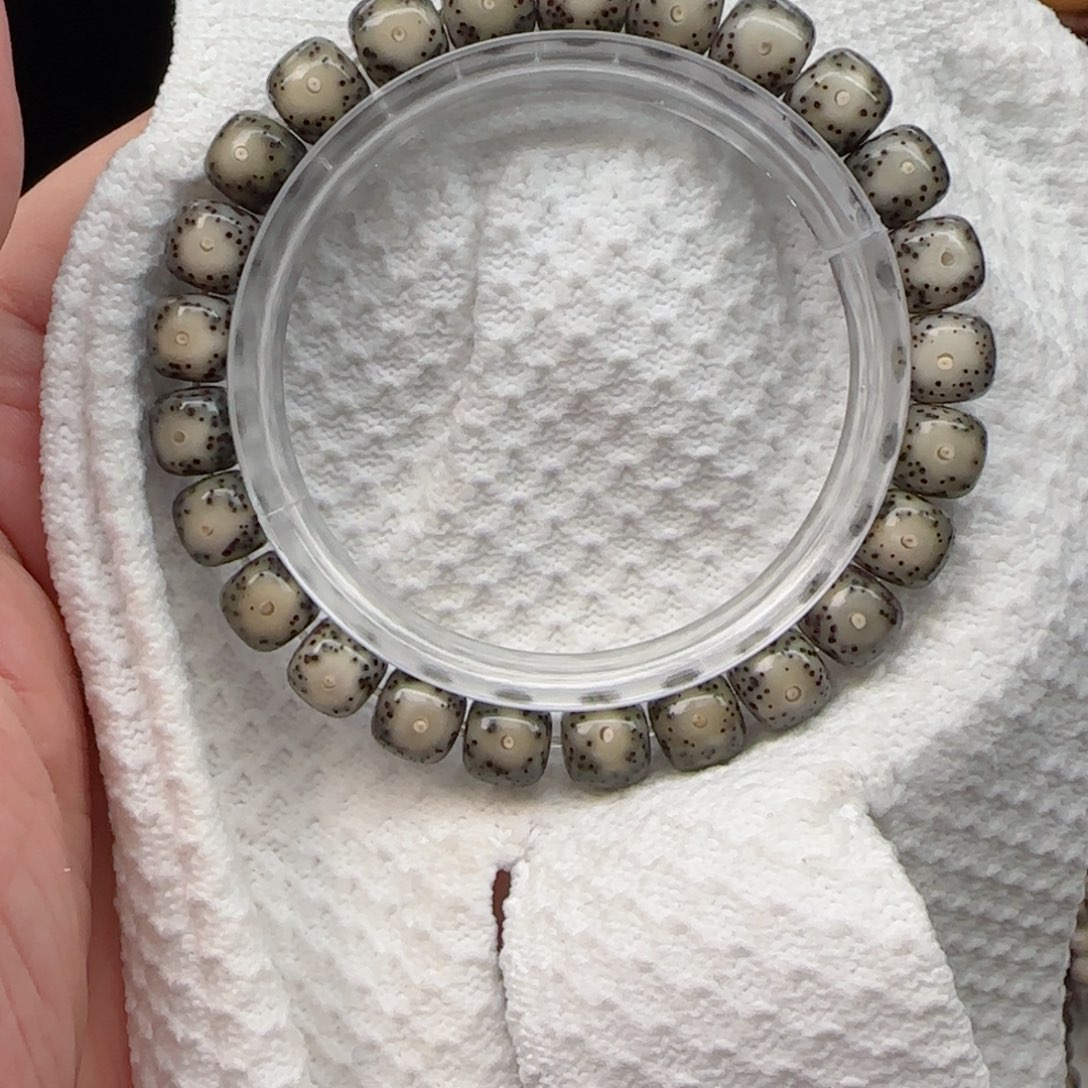 星月菩提手串帝绿冰糖大眼睛9*8