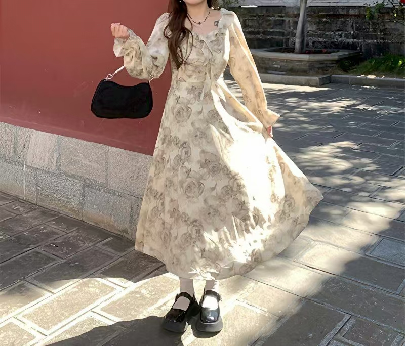 100-200【按主播过款编码下单】时尚气质长款女装连衣裙（非图片）