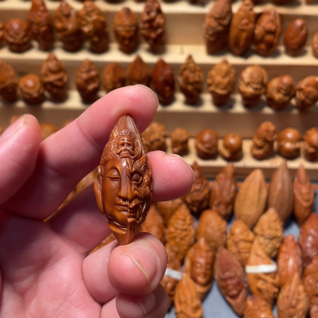 橄榄核手串/手链一念佛魔