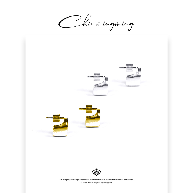 【CHUMINGMING】原创设计 凹凸耳环SP24279