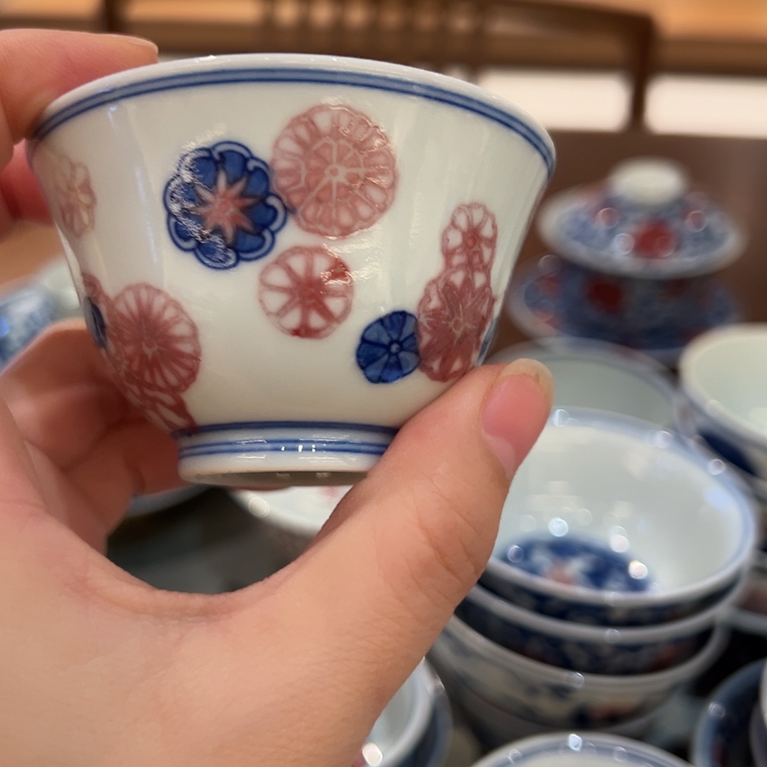 微瑕臻玉古坊釉里红