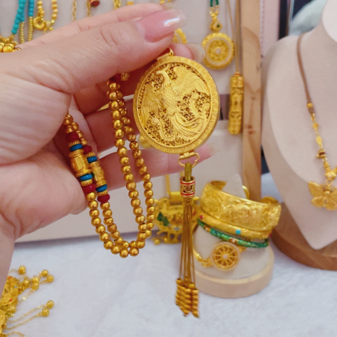 平****合金凤牌香囊链子一整套60长