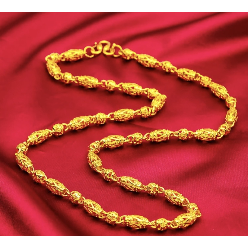 合金项链 【橄榄镂空项链】2025新款时尚百搭款