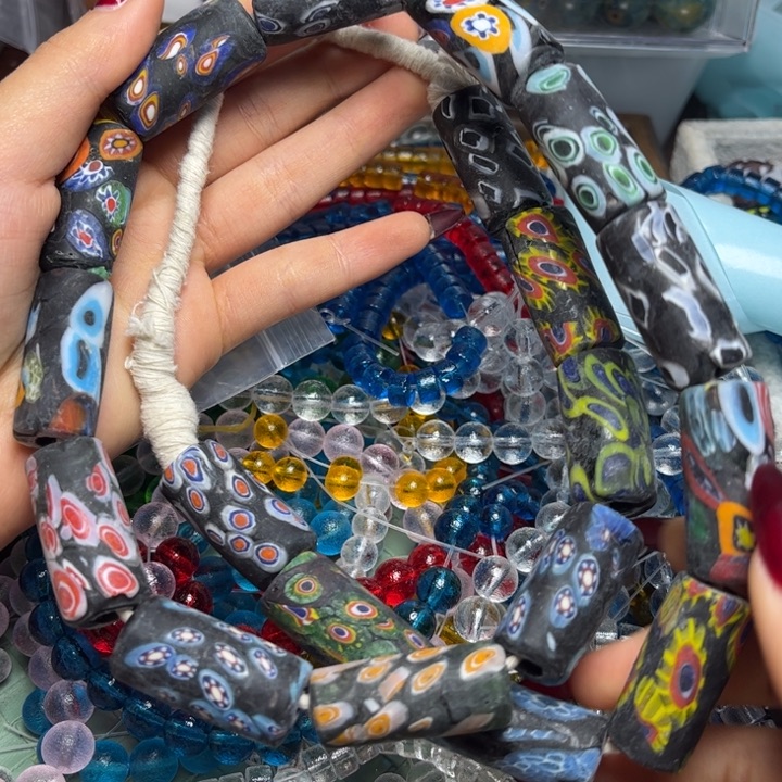 玻璃颈饰1939 琉璃一条