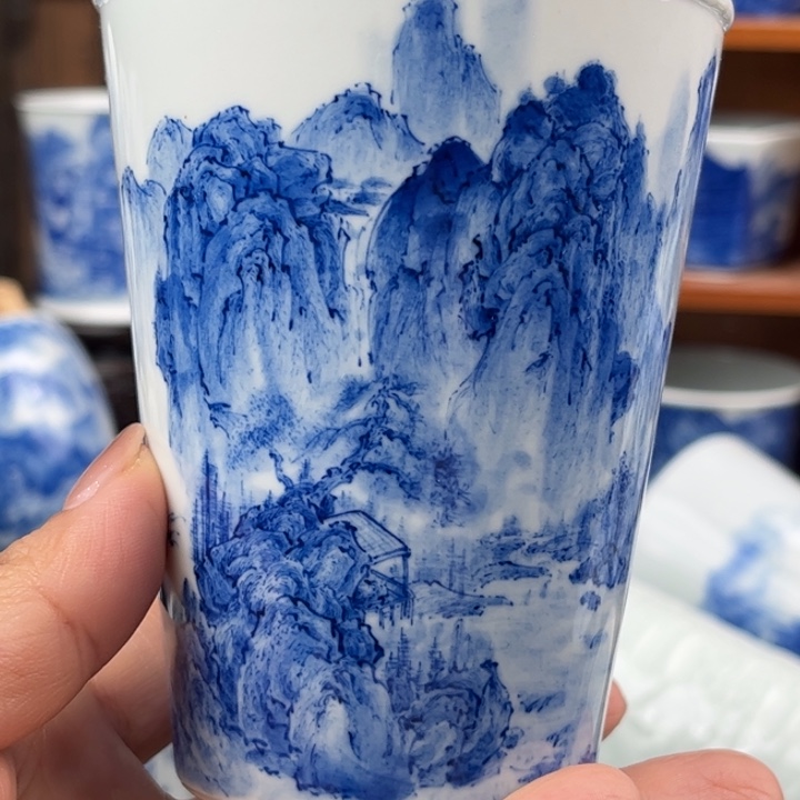 瓷片一笔一墨 叩玉山房