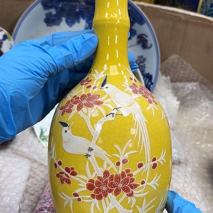 瓷片瓷器摆件 瓷器摆件