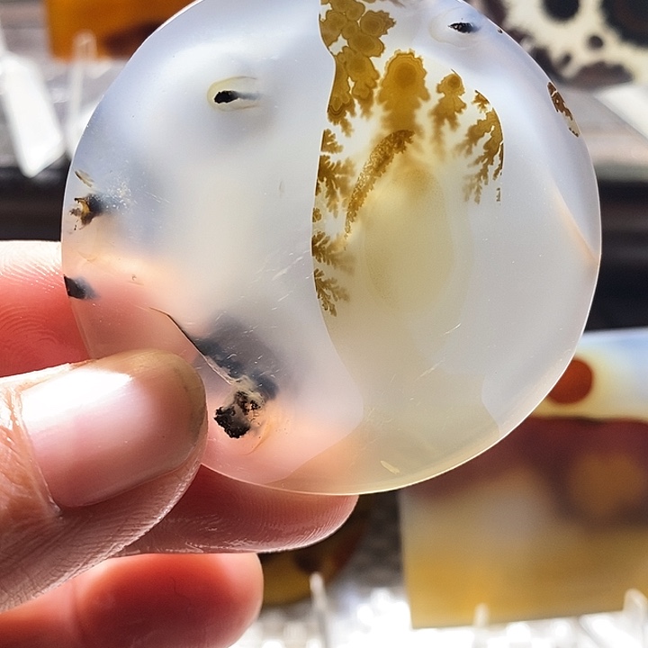 查罗石未镶嵌颈饰