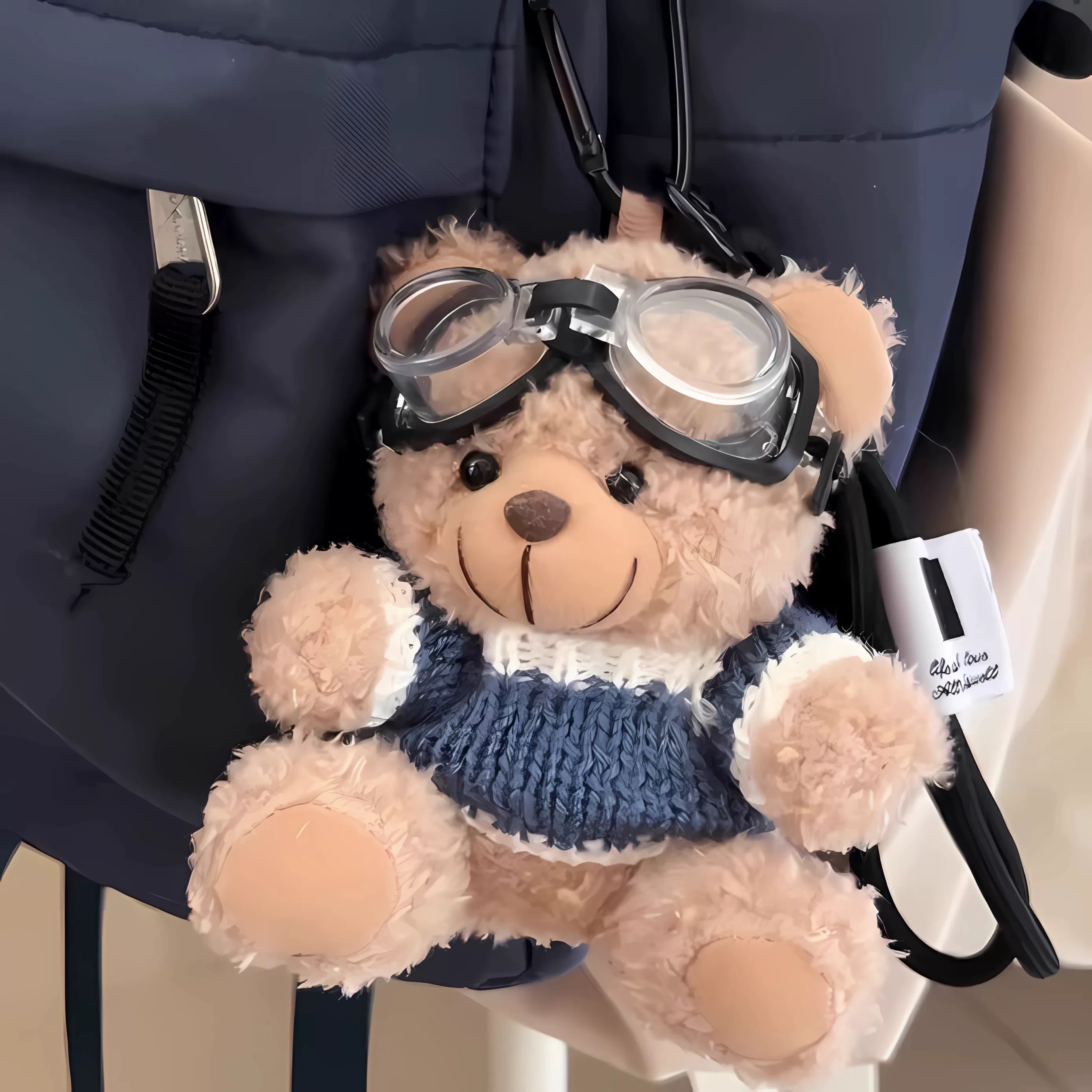 DIY原创手工毛绒玩偶拉布布书包挂件包包挂件labubu