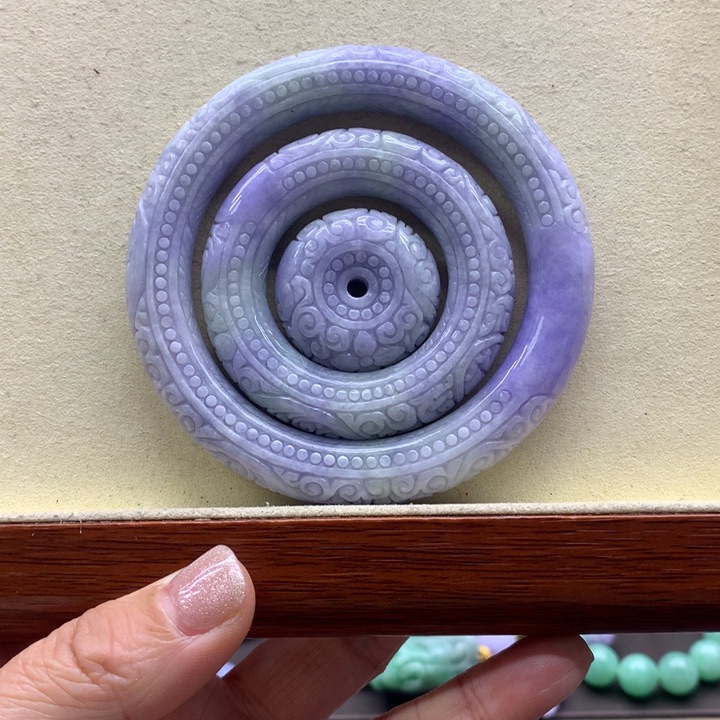 翡翠手链未镶嵌翡翠手镯圈口60