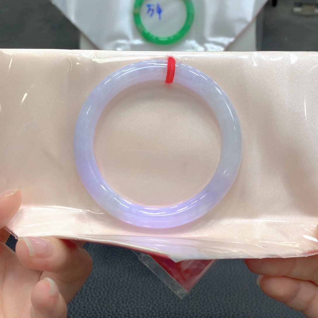 翡翠未镶嵌手镯4号